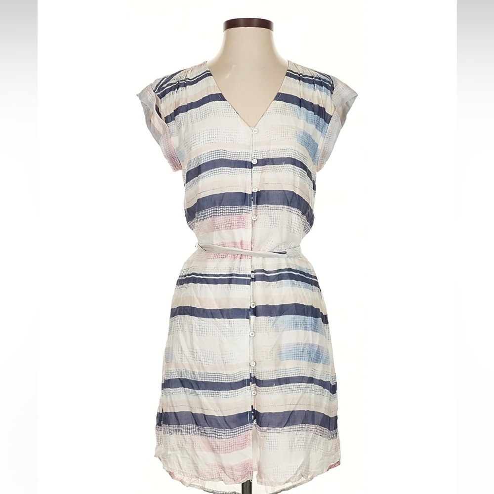 Bella Dahl Striped Button-Down Dress - X-Small in almost new condition.